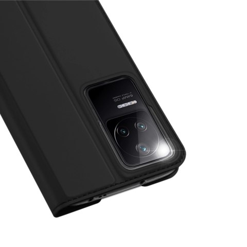 Dux Ducis Skin Pro kabura etui pokrowiec z klapką Xiaomi Poco F4 5G czarny Dux Ducis Skin Pro kabura etui pokrowiec z klapką Xiaomi Poco F4 5G czarny