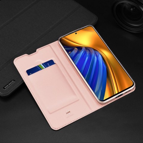 Dux Ducis Skin Pro kabura etui pokrowiec z klapką Xiaomi Poco F4 5G czarny Dux Ducis Skin Pro kabura etui pokrowiec z klapką Xiaomi Poco F4 5G czarny