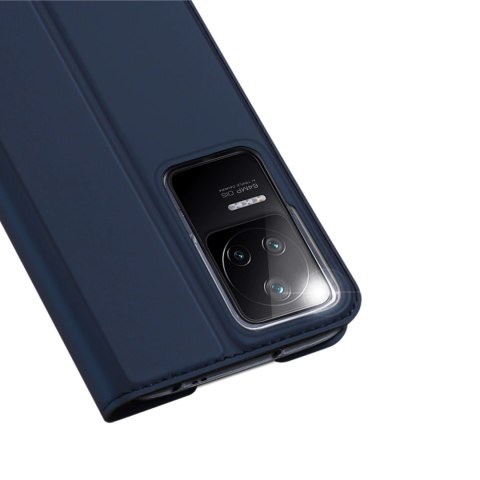 Dux Ducis Skin Pro kabura etui pokrowiec z klapką Xiaomi Poco F4 5G niebieski Dux Ducis Skin Pro kabura etui pokrowiec z klapką Xiaomi Poco F4 5G niebieski