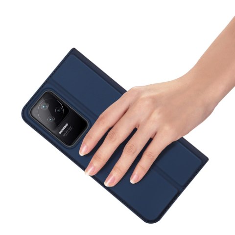 Dux Ducis Skin Pro kabura etui pokrowiec z klapką Xiaomi Poco F4 5G niebieski Dux Ducis Skin Pro kabura etui pokrowiec z klapką Xiaomi Poco F4 5G niebieski