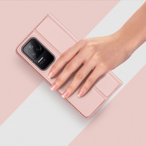 Dux Ducis Skin Pro kabura etui pokrowiec z klapką Xiaomi Poco F4 5G złoty Dux Ducis Skin Pro kabura etui pokrowiec z klapką Xiaomi Poco F4 5G złoty