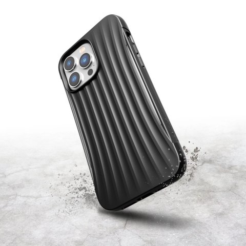 Raptic X-Doria Clutch Case etui iPhone 14 Pro pokrowiec plecki czarny Raptic X-Doria Clutch Case etui iPhone 14 Pro pokrowiec plecki czarny