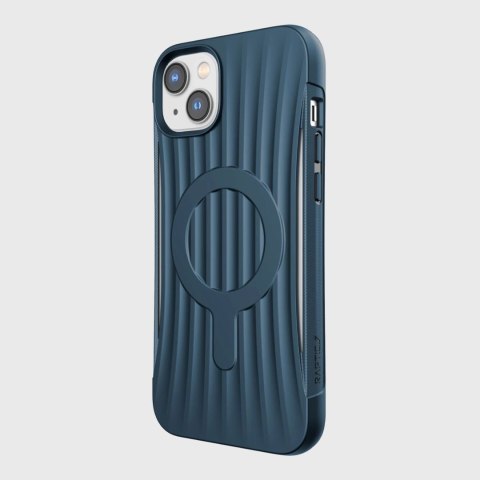 Raptic X-Doria Clutch Built Case etui iPhone 14 Plus z MagSafe pokrowiec plecki niebieski Raptic X-Doria Clutch Built Case etui iPhone 14 Plus z MagSafe pokrowiec plecki niebieski