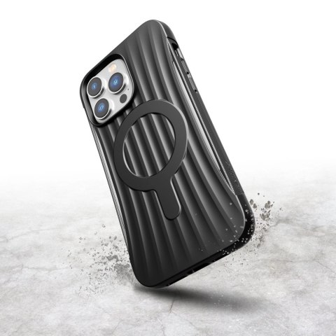 Raptic X-Doria Clutch Built Case etui iPhone 14 Pro Max z MagSafe pokrowiec plecki czarny