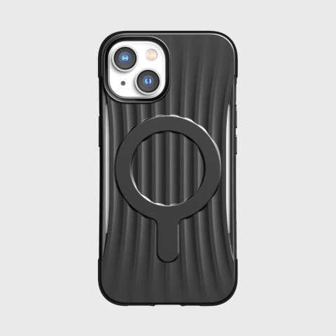 Raptic X-Doria Clutch Built Case etui iPhone 14 z MagSafe pokrowiec plecki czarny Raptic X-Doria Clutch Built Case etui iPhone 14 z MagSafe pokrowiec plecki czarny