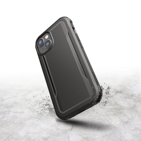 Raptic X-Doria Fort Case etui iPhone 14 z MagSafe pancerny pokrowiec czarny Raptic X-Doria Fort Case etui iPhone 14 z MagSafe pancerny pokrowiec czarny