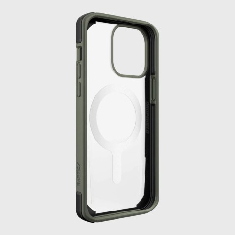 Raptic X-Doria Secure Case etui iPhone 14 Pro Max z MagSafe pancerny pokrowiec zielony