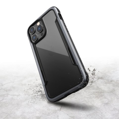 Raptic X-Doria Shield Case etui iPhone 14 Pro Max pancerny pokrowiec czarny Raptic X-Doria Shield Case etui iPhone 14 Pro Max pancerny pokrowiec czarny
