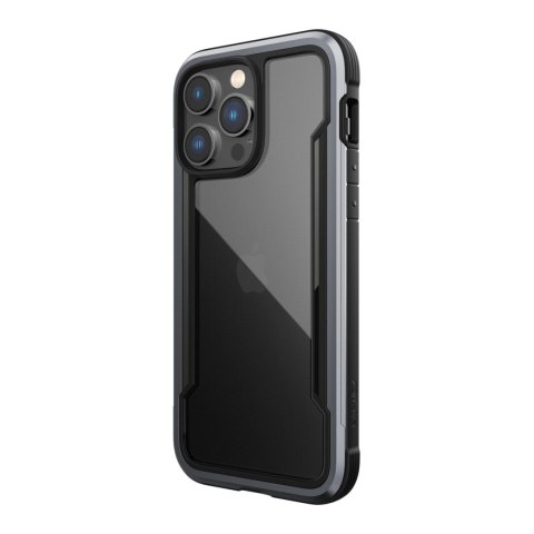 Raptic X-Doria Shield Case etui iPhone 14 Pro Max pancerny pokrowiec czarny Raptic X-Doria Shield Case etui iPhone 14 Pro Max pancerny pokrowiec czarny