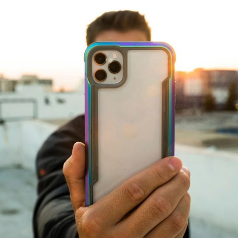 Raptic X-Doria Shield Case etui iPhone 14 Pro Max pancerny pokrowiec czarny Raptic X-Doria Shield Case etui iPhone 14 Pro Max pancerny pokrowiec czarny
