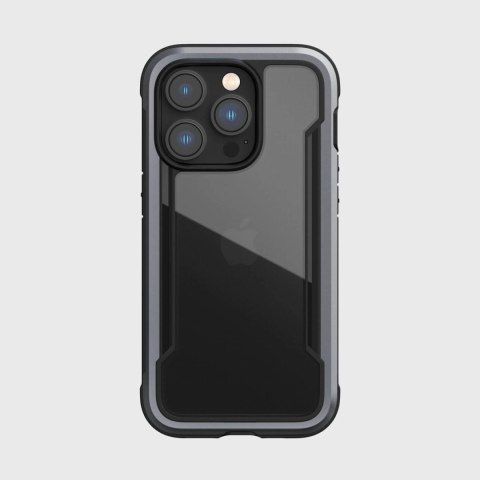 Raptic X-Doria Shield Case etui iPhone 14 Pro pancerny pokrowiec czarny Raptic X-Doria Shield Case etui iPhone 14 Pro pancerny pokrowiec czarny