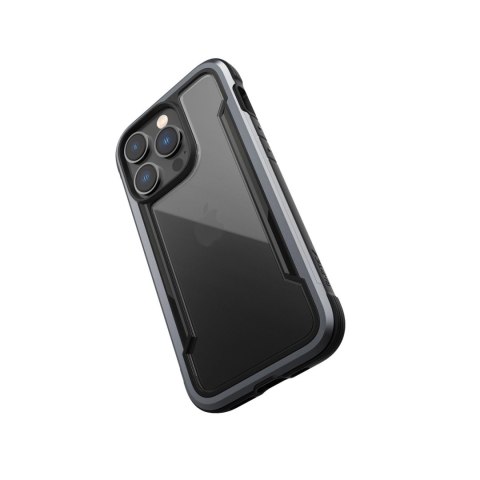 Raptic X-Doria Shield Case etui iPhone 14 Pro pancerny pokrowiec czarny Raptic X-Doria Shield Case etui iPhone 14 Pro pancerny pokrowiec czarny