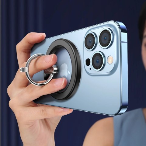 Joyroom zestaw wielofunkcyjny magnetyczny uchwyt samochodowy ring podstawka do telefonu czarny (JR-ZS294) Joyroom zestaw wielofunkcyjny magnetyczny uchwyt samochodowy ring podstawka do telefonu czarny (JR-ZS294)