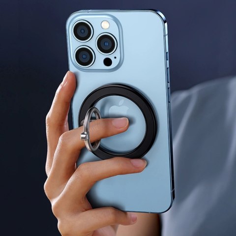 Joyroom zestaw wielofunkcyjny magnetyczny uchwyt samochodowy ring podstawka do telefonu czarny (JR-ZS294) Joyroom zestaw wielofunkcyjny magnetyczny uchwyt samochodowy ring podstawka do telefonu czarny (JR-ZS294)