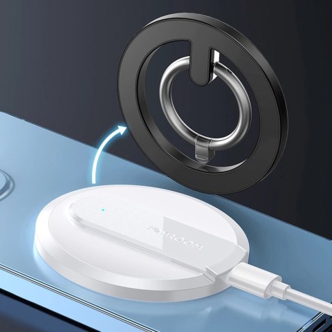 Joyroom zestaw wielofunkcyjny magnetyczny uchwyt samochodowy ring podstawka do telefonu czarny (JR-ZS294) Joyroom zestaw wielofunkcyjny magnetyczny uchwyt samochodowy ring podstawka do telefonu czarny (JR-ZS294)
