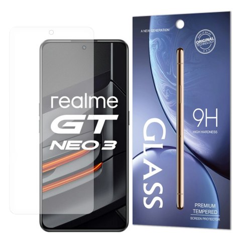 Tempered Glass szkło hartowane 9H Realme GT Neo 3 (opakowanie - koperta)