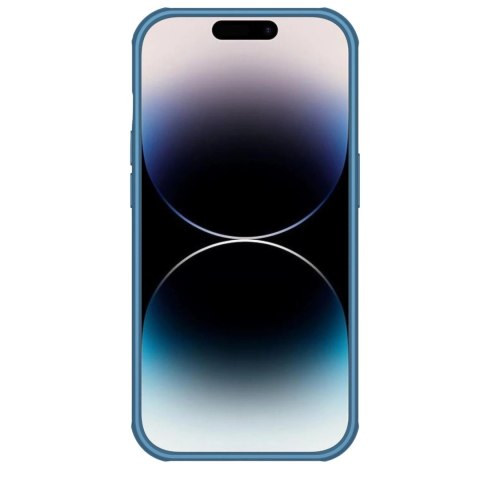 Nillkin CamShield Pro Case etui iPhone 14 Pro Max pancerny pokrowiec osłona na aparat kamerę niebieski