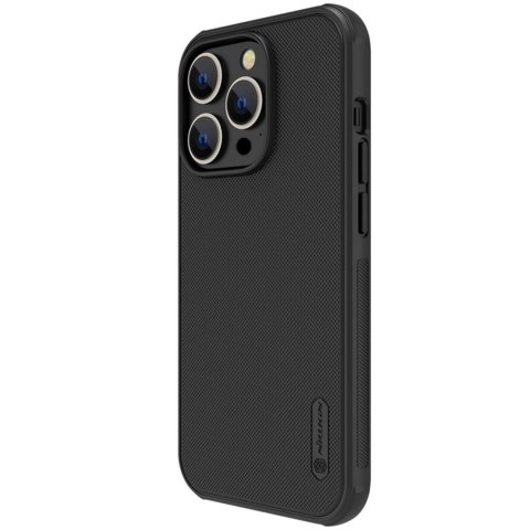 Nillkin Super Frosted Shield Pro etui iPhone 14 Pro Max pokrowiec na tył plecki czarny