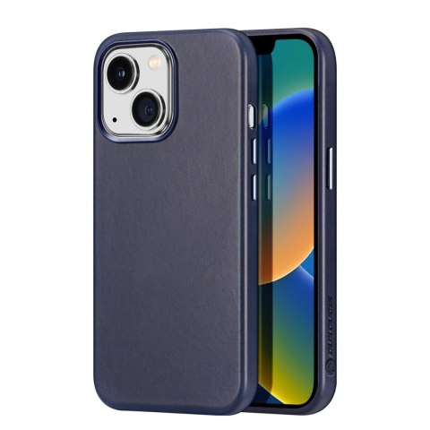 Dux Ducis Naples etui iPhone 14 Plus magnetyczny skórzany pokrowiec MagSafe niebieskie Dux Ducis Naples etui iPhone 14 Plus magnetyczny skórzany pokrowiec MagSafe niebieskie