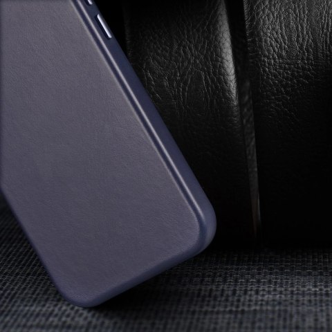 Dux Ducis Naples etui iPhone 14 Plus magnetyczny skórzany pokrowiec MagSafe niebieskie Dux Ducis Naples etui iPhone 14 Plus magnetyczny skórzany pokrowiec MagSafe niebieskie