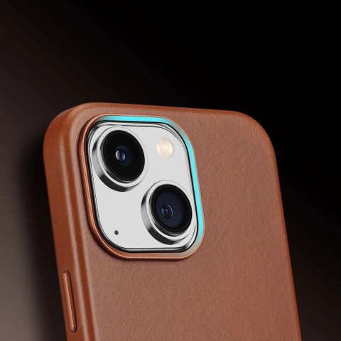 Dux Ducis Naples etui iPhone 14 magnetyczny skórzany pokrowiec MagSafe brązowe Dux Ducis Naples etui iPhone 14 magnetyczny skórzany pokrowiec MagSafe brązowe