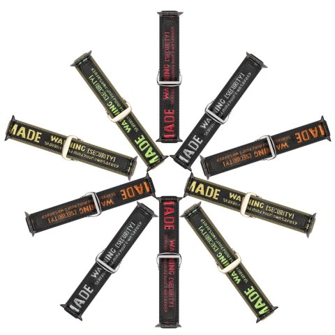 Dux Ducis Strap (Outdoor Version) pasek Apple Watch Ultra, SE, 9, 8, 7, 6, 5, 4, 3, 2, 1 (49, 45, 44, 42 mm) nylonowa opaska bra Dux Ducis Strap (Outdoor Version) pasek Apple Watch Ultra, SE, 9, 8, 7, 6, 5, 4, 3, 2, 1 (49, 45, 44, 42 mm) nylonowa opaska bra