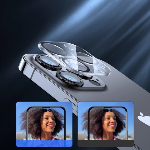 Joyroom Mirror Lens Protector szkło na aparat do iPhone 14 Pro / iPhone 14 Pro Max na cały obiektyw kamerę (JR-LJ3) Joyroom Mirror Lens Protector szkło na aparat do iPhone 14 Pro / iPhone 14 Pro Max na cały obiektyw kamerę (JR-LJ3)