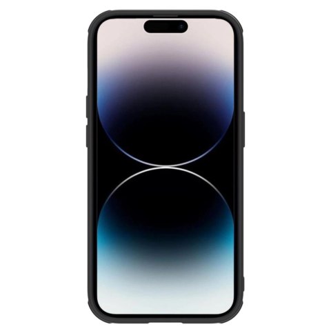 Nillkin Textured S Case etui iPhone 14 Pro Max pokrowiec z osłoną na aparat czarny Nillkin Textured S Case etui iPhone 14 Pro Max pokrowiec z osłoną na aparat czarny