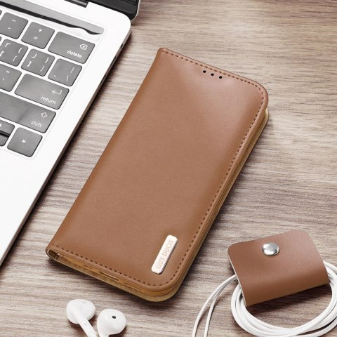 Dux Ducis Hivo skórzane etui z klapką pokrowiec ze skóry naturalnej portfel na karty i dokumenty iPhone 14 Plus czarny Dux Ducis Hivo skórzane etui z klapką pokrowiec ze skóry naturalnej portfel na karty i dokumenty iPhone 14 Plus czarny