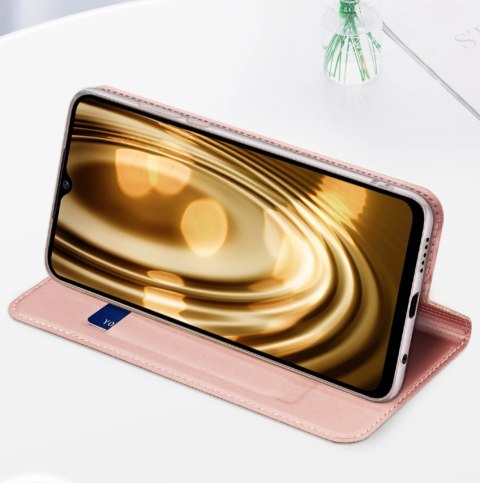 Dux Ducis Skin Pro etui Oppo Reno 8 Pro pokrowiec z klapką portfel na kartę podstawka niebieskie Dux Ducis Skin Pro etui Oppo Reno 8 Pro pokrowiec z klapką portfel na kartę podstawka niebieskie