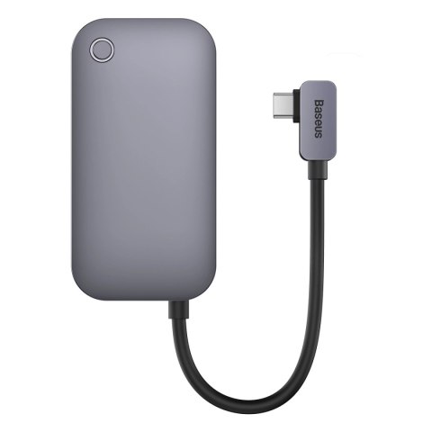 Uniwersalny HUB USB do tabletu / smartfona 6w1 USB-C Baseus PadJoy - ciemnoszary Uniwersalny HUB USB do tabletu / smartfona 6w1 USB-C Baseus PadJoy - ciemnoszary