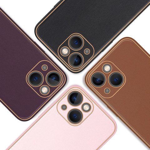 Dux Ducis Yolo etui iPhone 14 Plus elegancki pokrowiec ze skóry ekologicznej czarny Dux Ducis Yolo etui iPhone 14 Plus elegancki pokrowiec ze skóry ekologicznej czarny