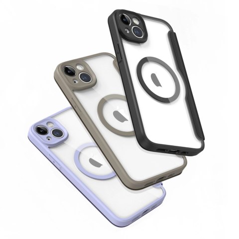 Etui Dux Ducis Skin X Pro na iPhone 14 Plus z MagSafe i klapką - czarne