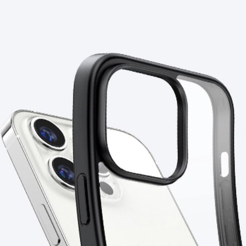 Ugreen LP635 Kickstand Protective Case sztywne etui z żelową ramką i wbudowaną podstawką do iPhone 14 Pro czarny (90926) Ugreen LP635 Kickstand Protective Case sztywne etui z żelową ramką i wbudowaną podstawką do iPhone 14 Pro czarny (90926)