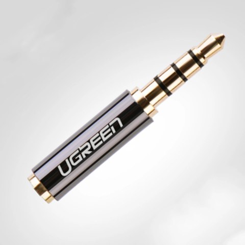 Ugreen adapter audio jack 3.5mm męski do jack 2.5mm żeński czarny (20502) Ugreen adapter audio jack 3.5mm męski do jack 2.5mm żeński czarny (20502)