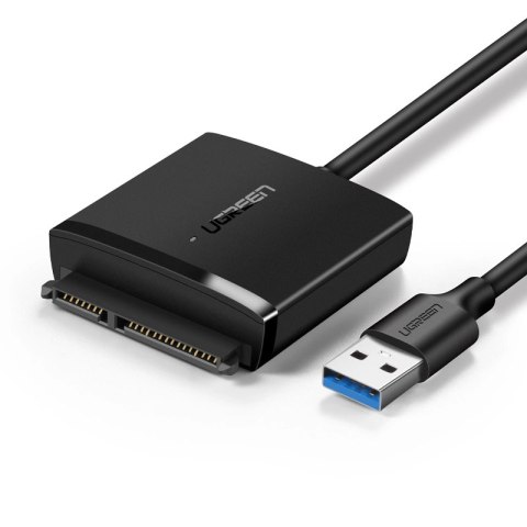 Adapter SATA Ugreen CM257 do dysku 2.5'' / 3.5'' USB-A 5Gb/s - czarny Adapter SATA Ugreen CM257 do dysku 2.5'' / 3.5'' USB-A 5Gb/s - czarny