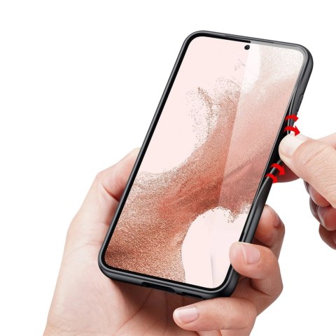 Dux Ducis Fino etui Samsung Galaxy S23+ pokrowiec z silikonową ramką szare