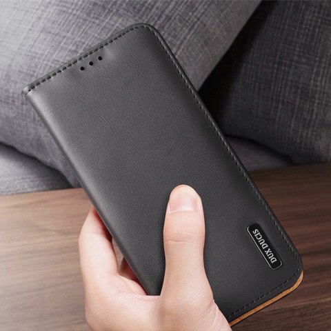 Dux Ducis Hivo etui Samsung Galaxy S23+ pokrowiec z klapką portfel podstawka blokada RFID czerwone Dux Ducis Hivo etui Samsung Galaxy S23+ pokrowiec z klapką portfel podstawka blokada RFID czerwone
