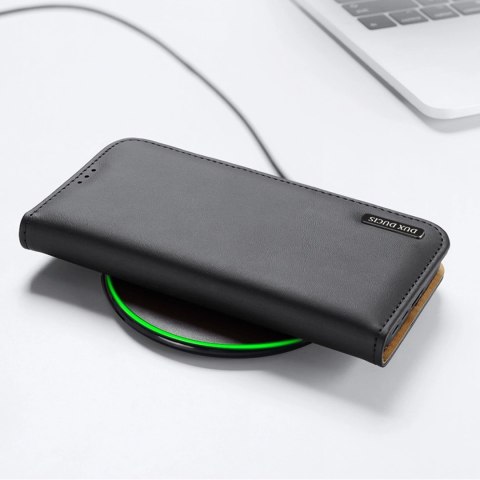 Dux Ducis Hivo etui Samsung Galaxy S23+ pokrowiec z klapką portfel podstawka blokada RFID czerwone Dux Ducis Hivo etui Samsung Galaxy S23+ pokrowiec z klapką portfel podstawka blokada RFID czerwone