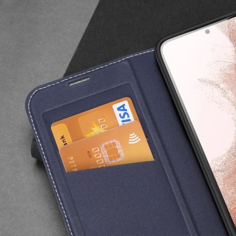 Dux Ducis Skin X2 etui Samsung Galaxy S23+ pokrowiec z klapką portfel podstawka niebieskie Dux Ducis Skin X2 etui Samsung Galaxy S23+ pokrowiec z klapką portfel podstawka niebieskie