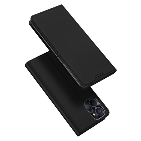 Dux Ducis Skin Pro etui do Realme 10 5G / Realme 9i 5G pokrowiec z klapką portfel na kartę podstawka czarne Dux Ducis Skin Pro etui do Realme 10 5G / Realme 9i 5G pokrowiec z klapką portfel na kartę podstawka czarne