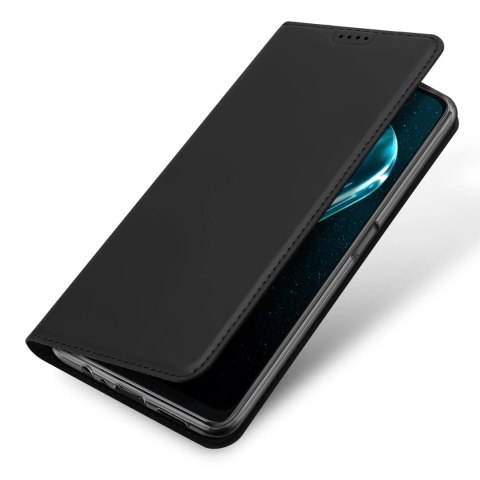 Dux Ducis Skin Pro etui do Realme 10 5G / Realme 9i 5G pokrowiec z klapką portfel na kartę podstawka czarne Dux Ducis Skin Pro etui do Realme 10 5G / Realme 9i 5G pokrowiec z klapką portfel na kartę podstawka czarne