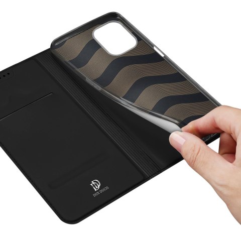Dux Ducis Skin Pro etui do Realme 10 5G / Realme 9i 5G pokrowiec z klapką portfel na kartę podstawka czarne Dux Ducis Skin Pro etui do Realme 10 5G / Realme 9i 5G pokrowiec z klapką portfel na kartę podstawka czarne
