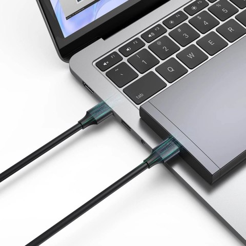 Kabel Ugreen US128 10369 USB-A 3.0 / USB-A 3.0 5Gb/s 0.5m - czarny Kabel Ugreen US128 10369 USB-A 3.0 / USB-A 3.0 5Gb/s 0.5m - czarny