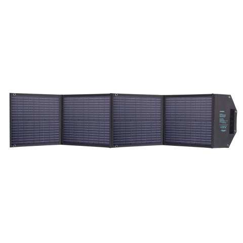 Ładowarka Choetech SC009-V2 solarna składana 100W USB-C / 2x USB-A PD QC - czarna Ładowarka Choetech SC009-V2 solarna składana 100W USB-C / 2x USB-A PD QC - czarna