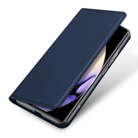 Dux Ducis Skin Pro etui do Realme 10 Pro+ pokrowiec z klapką portfel na kartę podstawka niebieskie Dux Ducis Skin Pro etui do Realme 10 Pro+ pokrowiec z klapką portfel na kartę podstawka niebieskie