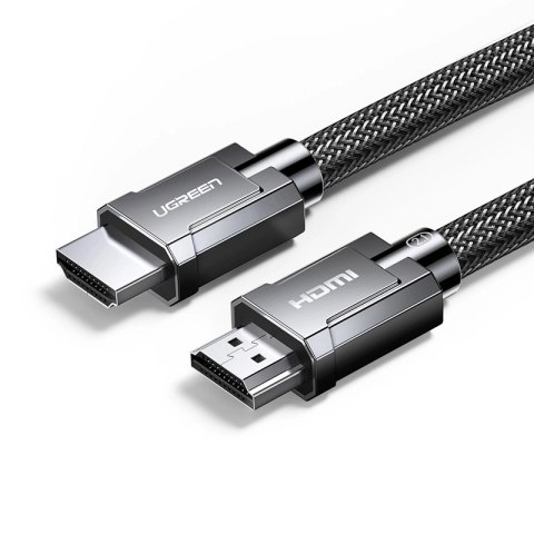 Ugreen kabel przewód HDMI 2.1 8K 60Hz 48Gb/s 3m szary (HD135) Ugreen kabel przewód HDMI 2.1 8K 60Hz 48Gb/s 3m szary (HD135)