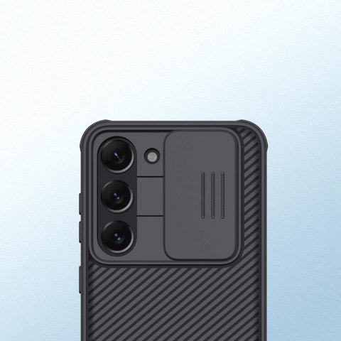 Nillkin CamShield Pro Case etui Samsung Galaxy S23+ pokrowiec z osłoną na aparat niebieskie Nillkin CamShield Pro Case etui Samsung Galaxy S23+ pokrowiec z osłoną na aparat niebieskie