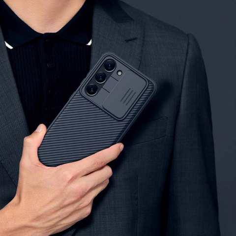 Nillkin CamShield Pro Case etui Samsung Galaxy S23+ pokrowiec z osłoną na aparat niebieskie Nillkin CamShield Pro Case etui Samsung Galaxy S23+ pokrowiec z osłoną na aparat niebieskie