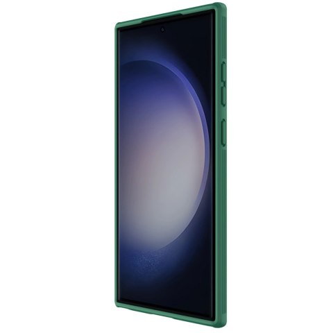 Nillkin CamShield S Case etui Samsung Galaxy S23 Ultra pancerny pokrowiec osłona na aparat zielone Nillkin CamShield S Case etui Samsung Galaxy S23 Ultra pancerny pokrowiec osłona na aparat zielone